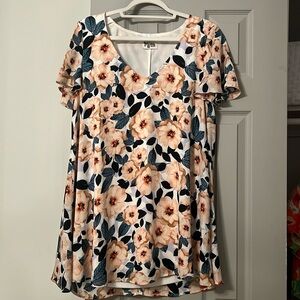 Show Me Your Mumu Steel Magnolia Print dress